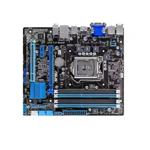 ASUS B75M-PLUS Desktop Motherboard B75 Socket LGA 1155 i3 i5 i7 DDR3 16G uATX UEFI BIOS Mainboard On
