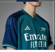 代購/包郵到香港自提站  Adidas x ARSENAL 阿仙奴 23/24 第二作客球衣  XS~S $599