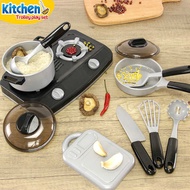 mainan masak masakan set mainan masak masak mainan budak perempuan Permainan kanak-kanak, mainan dap