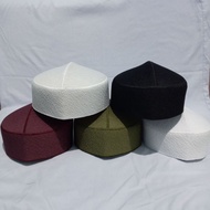 NEWEST PREMIUM PLAIN PAKISTAN SONGKOK CAP FOR CHILDREN AND ADULTS SONGKOK LAKI-LAKI DEWASA SONGKOK H