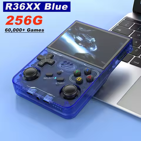 BOYHOM 256G R36XX Hand-held Game Consoles Video player 3.5-inch IPS 640*480 Screen Retro Game Player