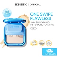 [Best Seller] SKINTIFIC Ultra Cover Powder 9g--Full Coverage Concealer face oil Control,Setting Make