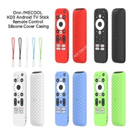 Onn /MECOOL KD3 Android TV Stick Remote control silicone cover casing