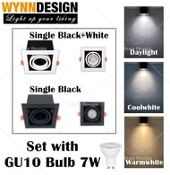 Wynn Design Eyeball Casing With GU10 Holder Eyeball Fitting Single Double Triple Recess Downlight Ef