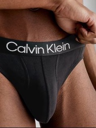 Ck內褲 男 [全新] Calvin Klein Modern Structure 三角 黑 灰色s碼