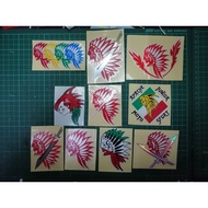 [Ready Stock]Apachee design / Apachee Pedang & Daun sticker cutting KI00579