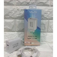 Vivo T1 5G Charger 120watt White Fast