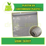 [1M Panjang x 24 Ft Lebar] Plastik UV 24 feet  ✳️ greenhouse plastic ✳️