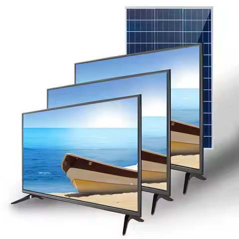 Solar Energy Storage TV High-definition and Delicate Visual Enjoyment SLIM DESIGN LED TVHD RESOLUTIO