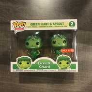 Funko Pop Ad Icons Green Giant & Sprout 2 Pack Target Exclusive