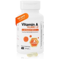 Vitamin A 10000 IU & D3 400 IU Count 100-Day Supply