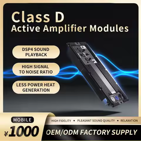 MD 800-Watt DSP 2-Channel Power Amplifier Module Professional Class D Speaker Plate Board For Active