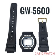 analog watch ✽✚() ORIGINAL CASIO G-SHOCK GW-5600J/ DW-56RTB REPLACEMENT WATCH BAND AND BEZEL. RESIN 