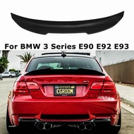 For BMW 3 Series E90 E92 E93 325i 328i 335i 330i 2005-2012 PSM Style Rear Trunk Lid Spoiler Wings Ca
