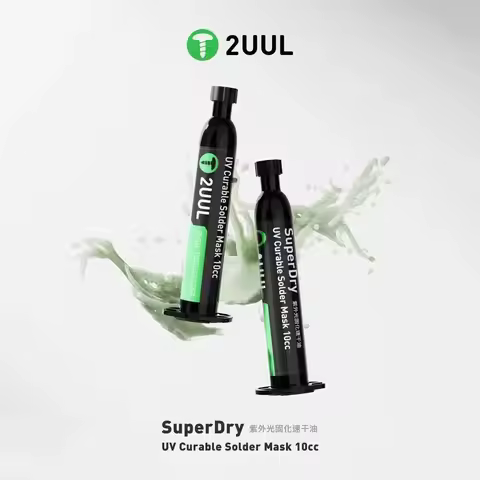 1pcs 10cc 2UUL superDry uv curable solder mask UV lamp irradiation 3 seconds fast curing for PCB jum