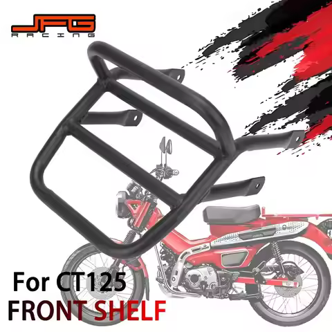 Motorcycle Accessories Front Luggage Rack Holder Bracket For HONDA CT125 Hunter Cub Trail 125 Black 