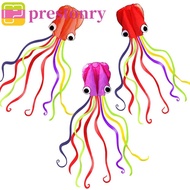 PRESTONRY Octopus Kite Flying Tool Easy To Fly Long Tail Kite Large Octopus Soft Kite Flying String 
