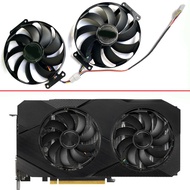 2PCS T129215SU RTX 2060 SUPER 2070 GTX1660 Ti Cooling Fan For ASUS GTX 1660 1660Ti DUAL EVO OC RTX20