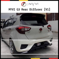 Myvi Gen3 V1 Rear Diffuser with Paint / No Paint PU Material | Myvi Rear Diffuser