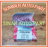 (SAP) METAL ROAD CON ROD BEARING TOYOTA VIOS YARIS 1NZ-FE 2NZ-FE TAIHO