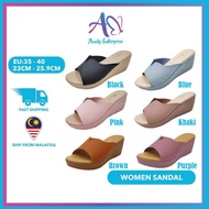 AIMILY Women Wedges Heel Women Shoes Tumit Tinggi Perempuan Kasut Perempuan Kasut Tinggi Perempuan K