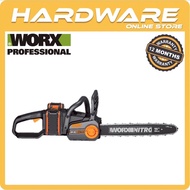 WORX WG385E 40V (2*4.0Ah) BL Brushless Chainsaw with Power Share Technology