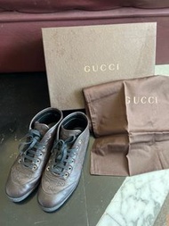 90%new Gucci全真皮鞋