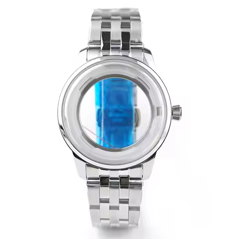 39.5mm Cocktail NH35Men Watch Case Fit 35mm Dial For Seiko Presage NH35 Automatic Movement Mineral C