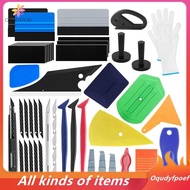 [Oqudy] Car Wrap Tool Kit Vinyl Wrap Applicator Tool Kit with Gloves Vehicle Wrapping Tools Window T