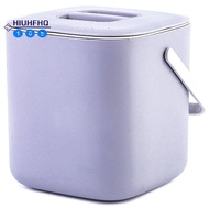 Plastic Kitchen Food Waste Trash Can Compost with Drainer Rubbish Container Organizer Accessories To