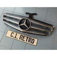 W204 AMG SPORT BIG LOGO RADIATOR GRILL SARUNG MERCEDES BENZ