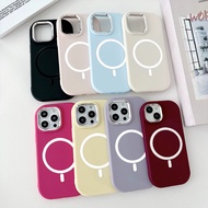 Candy Color Wireless Magnetic Phone Case OPPO Reno 14F 13 13F 12F 11F 11 Pro 8T 8Z 8 7Z 7 6Z 6 5 4 5