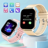 สมาร์ทวอท์ชโทรศัพท์ด้วยเสียงใหม่2024เป็นของขวัญ1.44 "หน้าจอสัมผัสเต็มรูปแบบนาฬิกาออกกำลังกายเพื่อสุขภาพนาฬิกา smartwatch Digital นาฬิกาข้อมือ