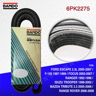 Bando Drive Belt 6PK-2275 for Ford Escape 2.3 L 2005-2007, F-150 1987-1999, Focus 2003-2007