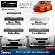 HermanAuto Maxcomb Perodua Myvi EZI 2005-2007 Car Max Honeycomb Sport Grille Multifunction Accessori