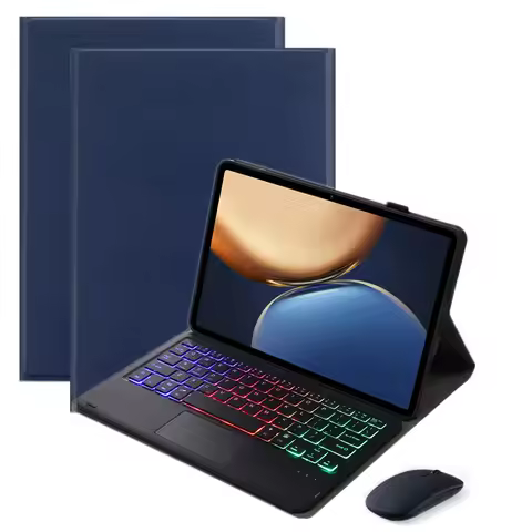 Funda For Lenovo Tab M10 Case 3rd Gen Keyboard Tb328fu Tb328xu Touchpad Rainbow Backlit Keyboard For