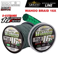 Ajiking Wahoo Braid 16X Fishing Line (135m/600m) 15LB-200LB Tali Pancing Benang