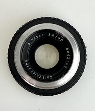CARL ZEISS JENA Q1 TESSAR 50MM.F2.8 M42 MOUNT