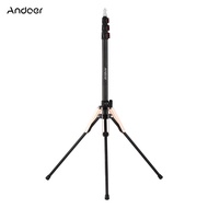 Andoer 190ซม./74.8นิ้วอลูมิเนียมอัลลอยแบบพกพาแสงไฟสำหรับถ่ายภาพขาตั้งพับขา3ส่วนพลิกล็อคออกแบบพร้อมสก