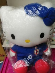 SANRlO HellO Kitty 2014年 JFA日本聯賽大毛公仔