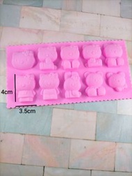 Hello Kitty DIY皂模 冰模 婚禮小物 DIY禮物