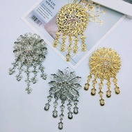 Kerongsang Kebaya Dokoh Kebaya Berantai Brooch Dokoh Rantai Baju Kebaya Dewasa Muslimah Pin Tudung H
