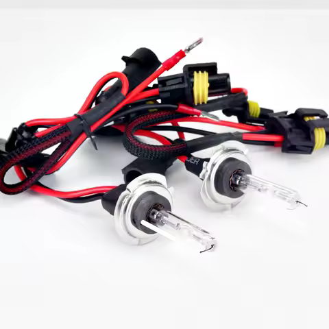 H7 6000K Metal Clip Fast Bright 55W AC 12V Car Auto HID xenon Headlight Lamp