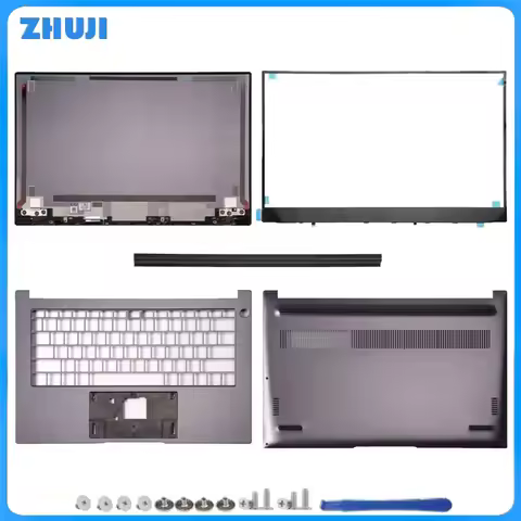 For Matebook D14 NBL/NbB Nbl-WAQ9R NbB-WAH9 NBL-WFQ9 LCD Back Cover Front Bezel Palmrest Bottom US/E