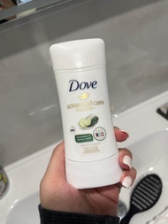 Dove Advanced Care Invisible+ Antiperspirant Deodorant Stick, Cucumber and Cactus Water 74g.