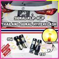 Orignal Japan Quality Thaistyle T20 1156 Hyper Flash T20 Led 7440 Wy21W 1156 P21W Ba15S Led Auto Tur