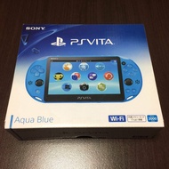 SONY PS Vita PCH-2000 ZA23 Aqua Blue Console Wi-Fi model from JAPAN NEW