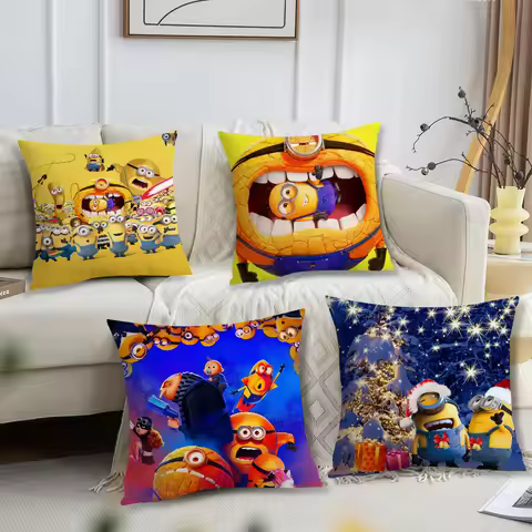 Cartoon Christmas O-Otto Cute Pillow Case Sofa Living Room Headboard Bedroom Backrest Cushion Square