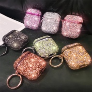 Glitter Ins Diamond Case for AirPods 1/2/3/Pro Pro2 Colorful Skin Earphone Casing AirPod4/4ANC Gen C