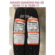 MAXXIS DIAMOND MA-3D 60/80-17 , 70/80-17 TYRE TUBELESS (100 % ORIGINAL)
